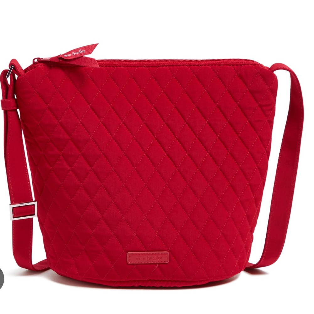 Vera Bradley Red Quilted Crossbody Bag